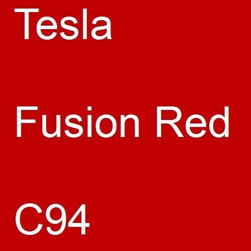 Tesla, Fusion Red, C94.